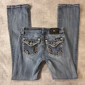 Miss Me Y2k Embellished Flare Jeans